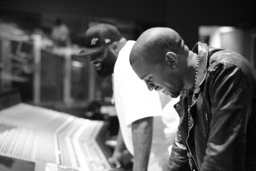 En studio avec Kanye West