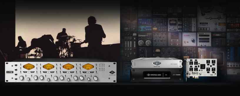 Promo Universal Audio Modernisez votre studio: une carte DSP offerte avec le preamp 4-710d