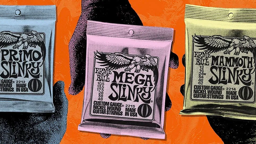 Ernie Ball sort 3 nouveaux tirants de cordes Slinky