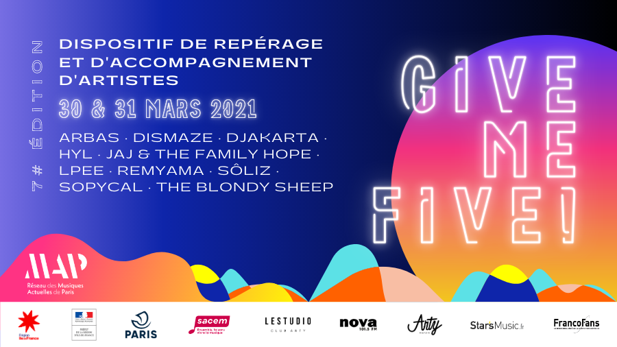 Star's Music est partenaire de Give Me Five!