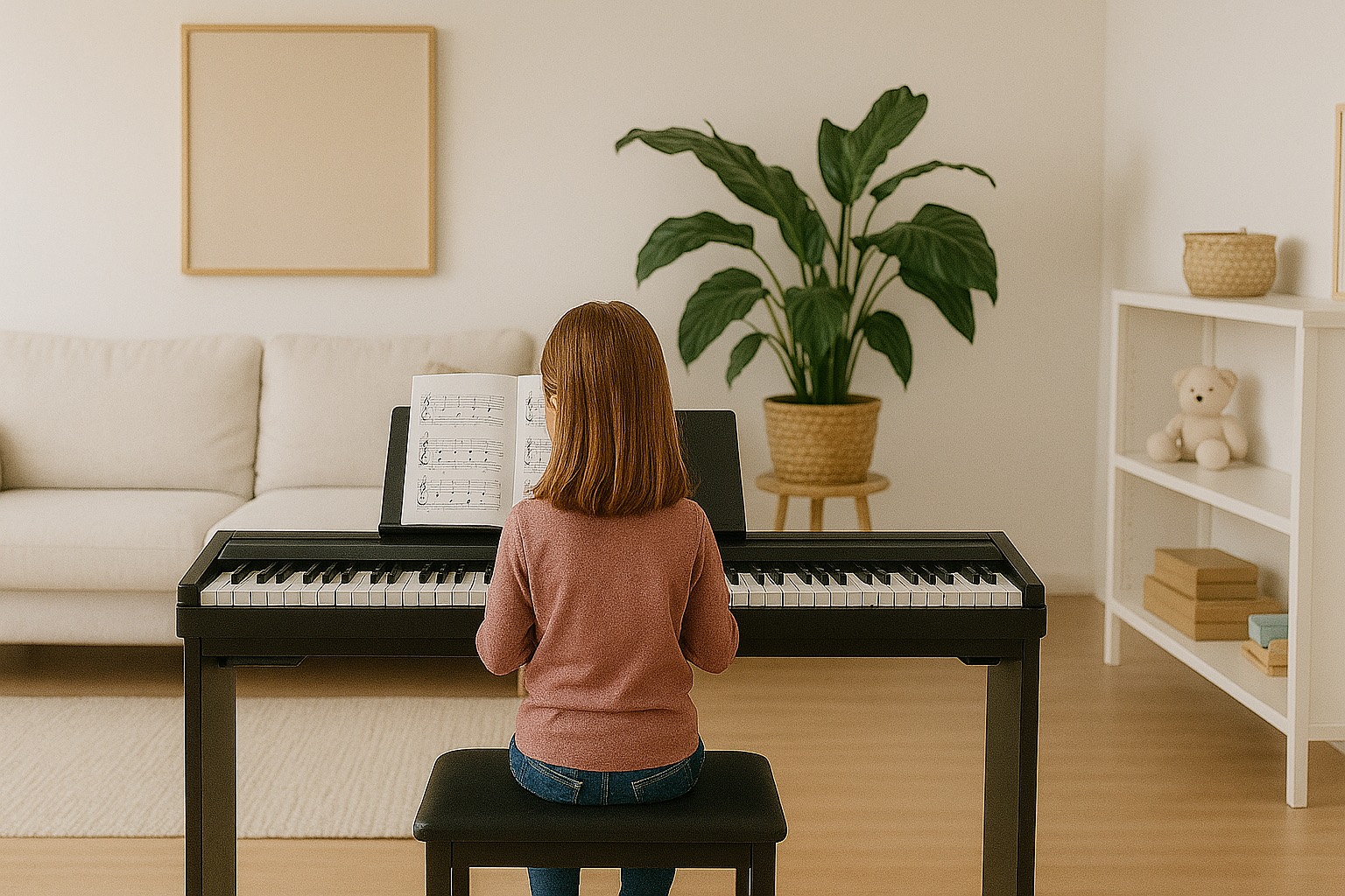 Le piano numérique pour les enfants : un choix adapté ?