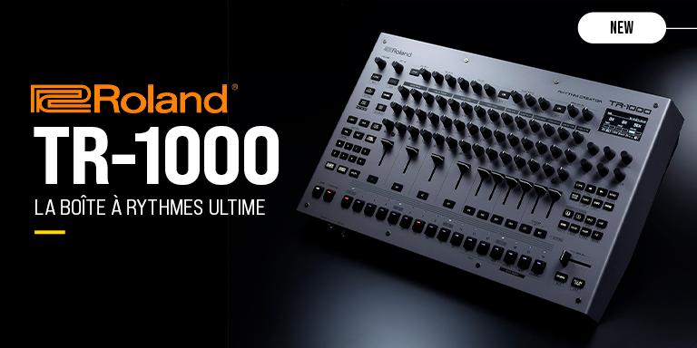 Roland tr-1000 : la boîte à rythmes idéale pour vos productions maison