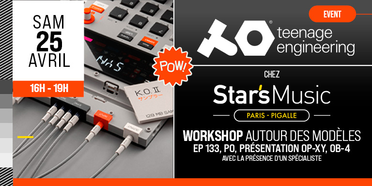 TEENAGE ENGINEERING DAY – STAR’S MUSIC PARIS