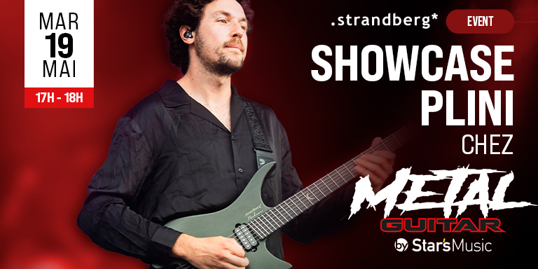 PLINI SHOWCASE EXCLUSIF – CHEZ METAL GUITAR BY STAR'S MUSIC