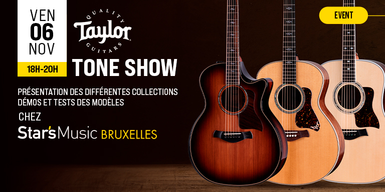 TAYLOR TONE SHOW – STAR’S MUSIC BRUXELLES