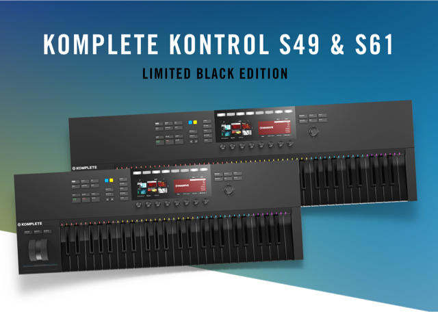Série très limitée Komplete Kontrol S series Black Edition