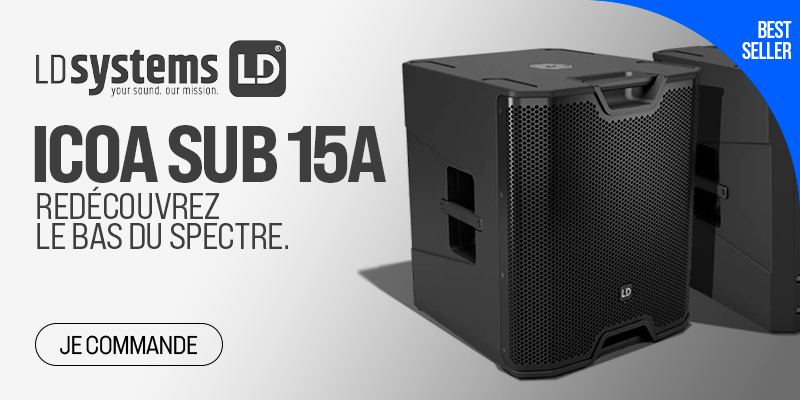 LD SYSTEMS ICOA SUB 15A : Push