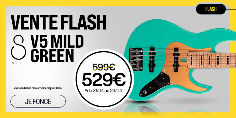 SIRE V5 Marcus Miller Mild Green : Vente Flash