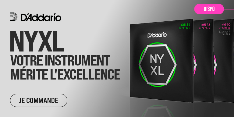 D'ADDARIO Série NYXL : Push