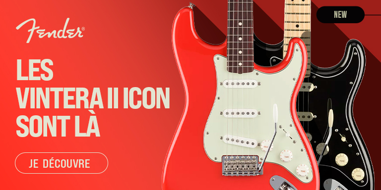 FENDER Vintera II Icon LTD : Nouveauté