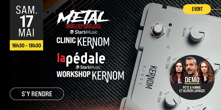KERNOM Metal Guitar x La Pédale : Évènement