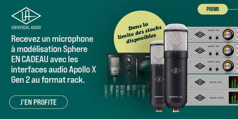  UNIVERSAL AUDIO Apollo X Rack Micro Offert : Promotion