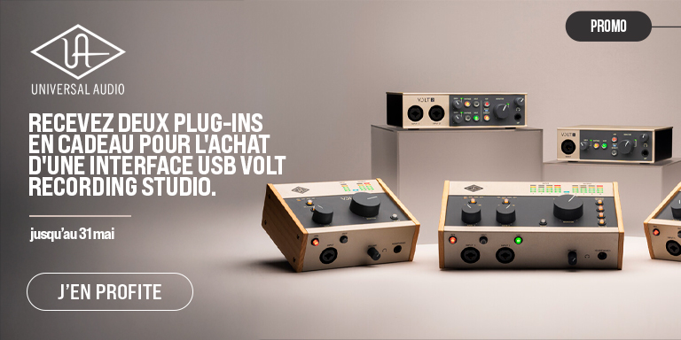 UNIVERSAL AUDIO Volt Plugins Offerts : Promotion