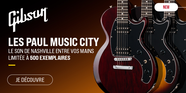 GIBSON Les Paul Music City : Nouveauté