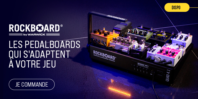 ROCKBOARD Accessoires & Pedalboard : Nouveauté