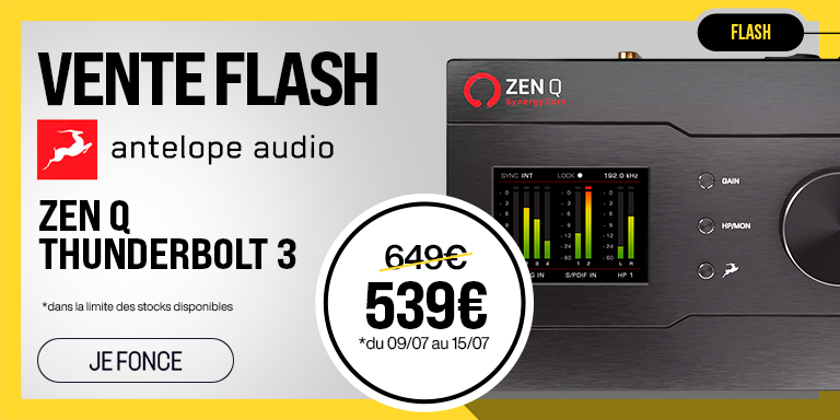 ANTELOPE AUDIO Zen Q Thunderbolt 3 : Grosse Vente Flash