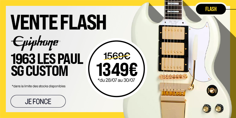 EPIPHONE 1963 Les Paul SG Custom : Vente Flash