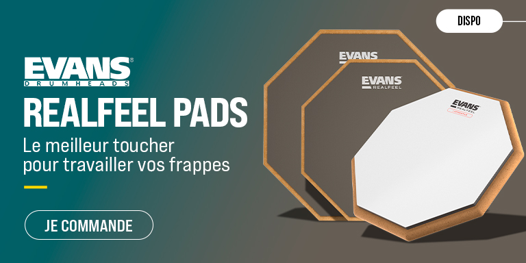 EVANS RealFeel Pads : Push