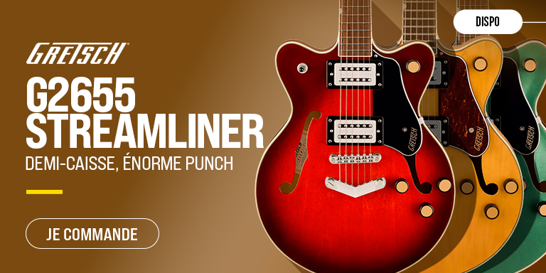 GRETSCH G2655 Streamliner JR DC : Push