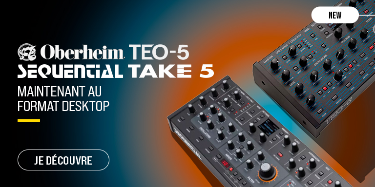 OBERHEIM TEO-5 & SEQUENTIAL TAKE 5 Module : Nouveauté