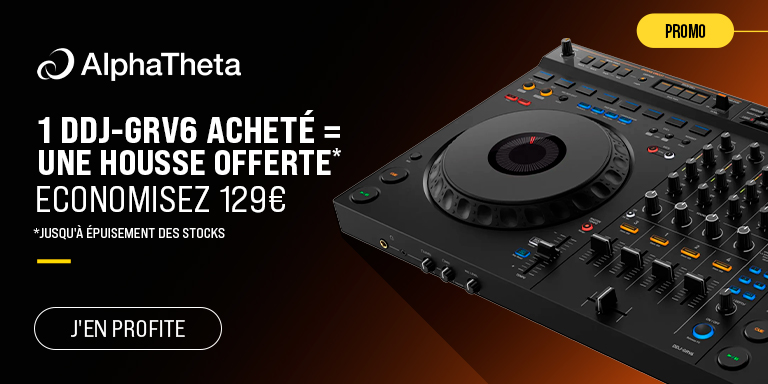 ALPHATHETA DDJ-GRV6 Housse Offerte : Promotion