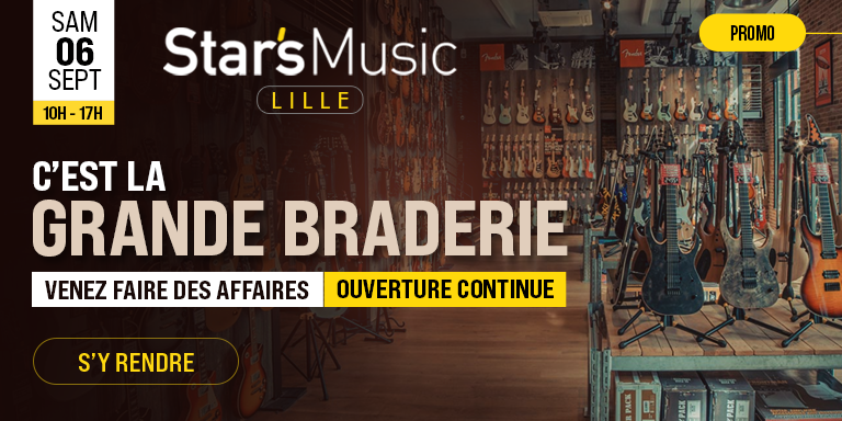BRADERIE Star's Music Lille : Promotion