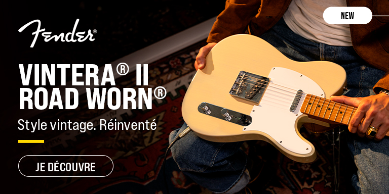 FENDER Vintera II Road Worn Limited Edition : Nouveauté