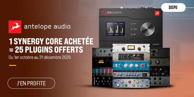 ANTELOPE AUDIO Synergy Core Plugins Offerts : Promotion