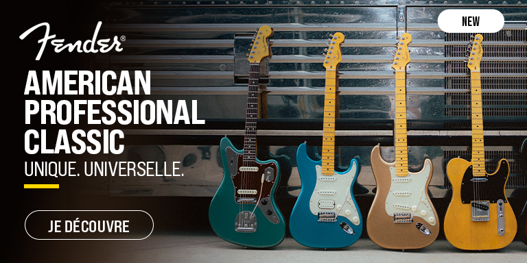 FENDER American Professional Classic : Nouveauté
