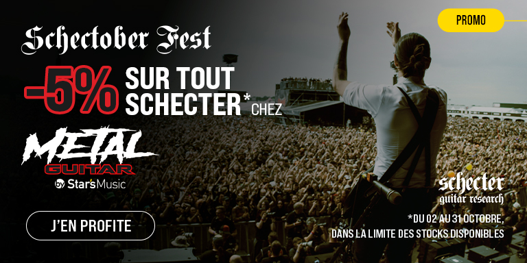 SCHECTOBER FEST Metal Guitar : Promotion
