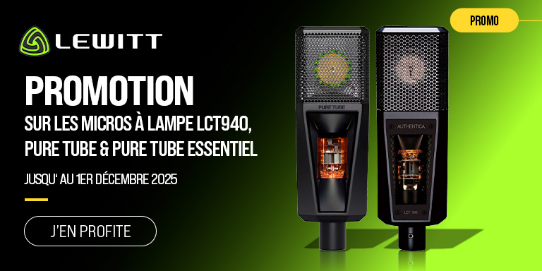 LEWITT Micros à Lampe : Promotion