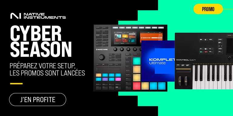 NATIVE INSTRUMENTS Cyber Season : Promotion