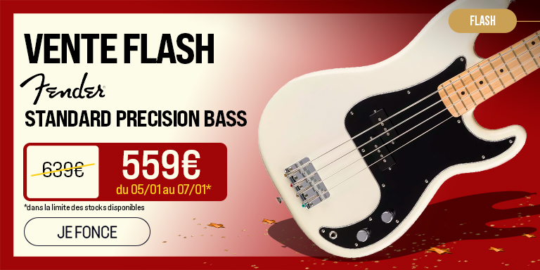  FENDER Standard Precision Bass : Vente Flash