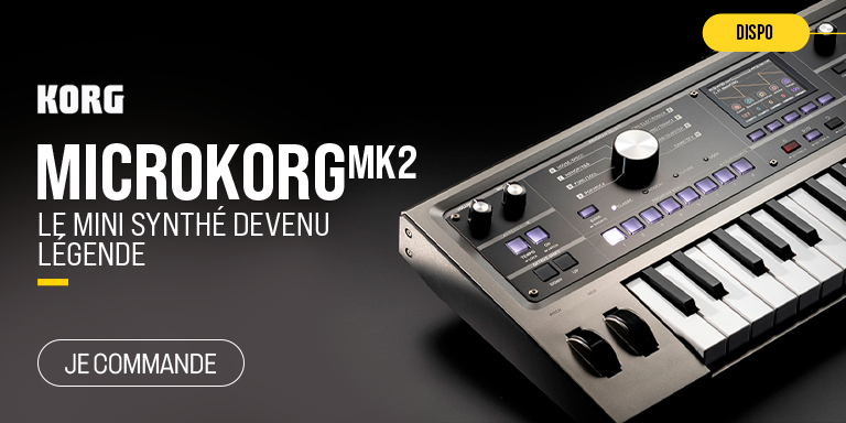 KORG Microkorg MK2 : Push