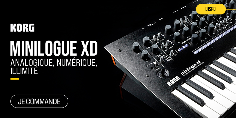 KORG Minilogue XD : Push