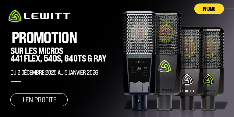 LEWITT Micros Studio Grande Membrane : Promotion