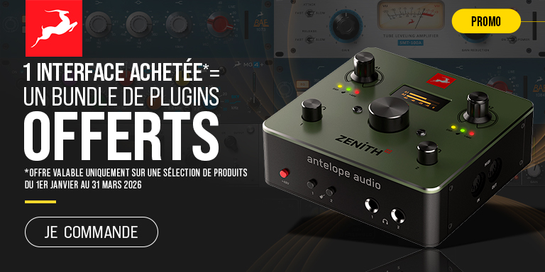 ANTELOPE AUDIO Bundle Plugins Offerts : Promotion