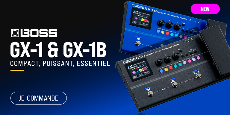 BOSS GX-1 & GX-1B : Nouveauté