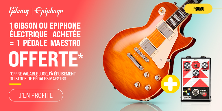 GIBSON / EPIPHONE Pédale Maestro Offerte : Promotion 2