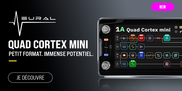 NEURAL DSP Quad Cortex Mini : Nouveauté