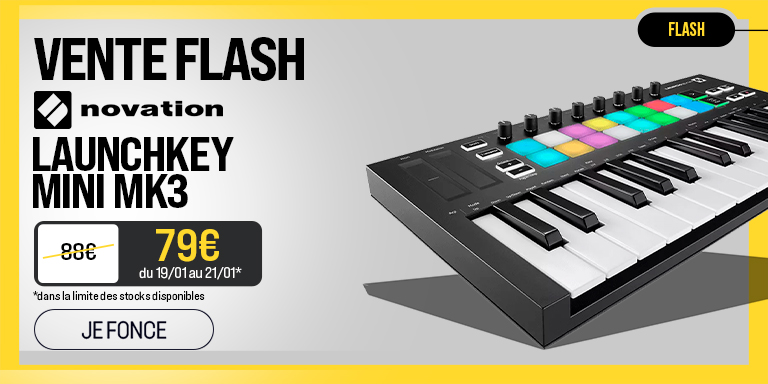  NOVATION Launchkey Mini MK3 : Vente Flash