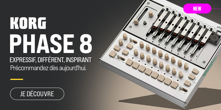 KORG Phase 8 : Nouveauté
