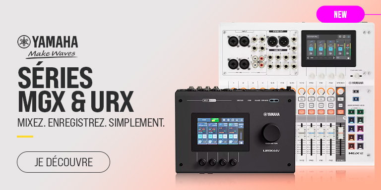 YAMAHA Séries MGX & URX : Nouveauté