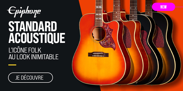 EPIPHONE Standard Acoustique : Nouveauté
