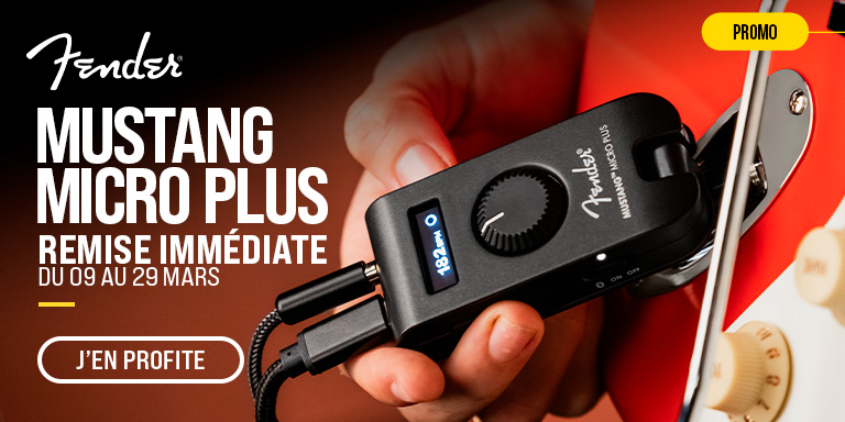 FENDER Mustang Micro Plus : Promotion