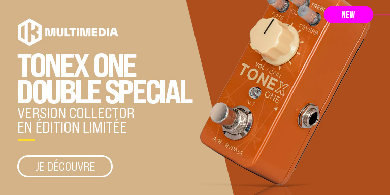IK MULTIMEDIA Tonex One Double Special : Nouveauté