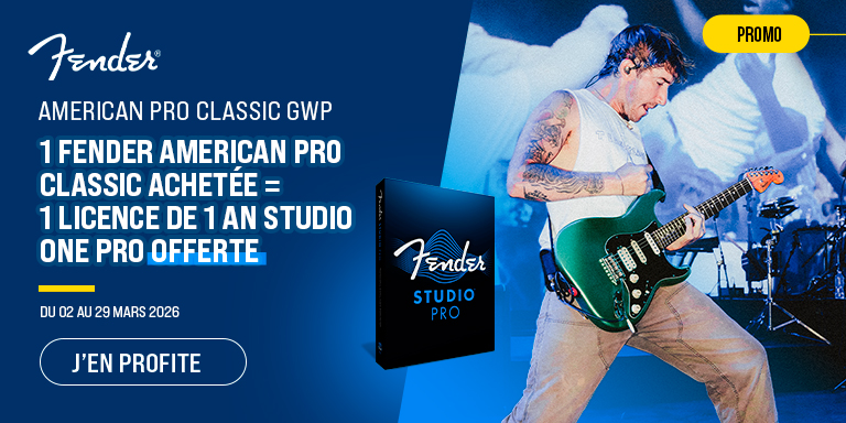 FENDER American Pro Classic GWP : Promotion
