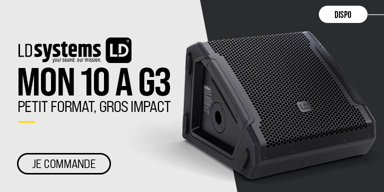 LD SYSTEMS MON 10 A G3 : Push