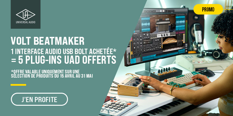 UNIVERSAL AUDIO Volt Beatmaker : Promotion