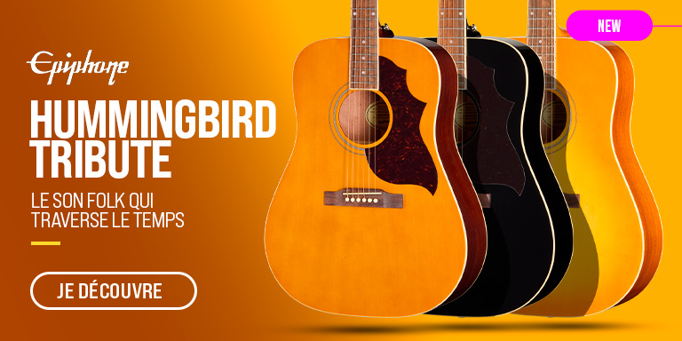 EPIPHONE Hummingbird Tribute : Nouveauté